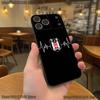 Modische B-besiktas B-BJK Handyhülle Für iPhone 17,16,15,14,13,12,11,Pro,XS,Max,XR,Plus,E,SE4,Mini Schwarze Weiche Hülle
