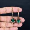 Emerald Pendant, 999 Copper Wire Wrapped Pendant Gemstone Jewelry, Handmade Pendant Amazing Jewelry, Gift For Her