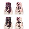 Suitable for Apple 16 Shell 14promax Curly IPhone 13 Graffiti Girl 12 Fry 11 Niche 15