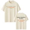 Loose Casual Cotton Vintage Tshirts Singer Alejandro Sanzs Y AHORA QUÉ TOUR 2026 Album Print Tshirt Unisex Hiphop Tshirts
