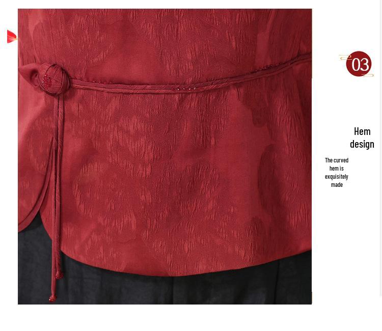 Elegant Xiangyun Silk Summer Suit: Age-Defying Mother’s Top and Wide-Leg Pants in New Chinese Style