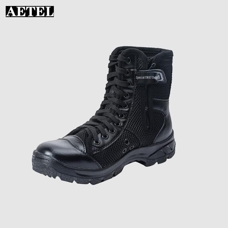 

AETEL Men s Black Security Work Shoes 45