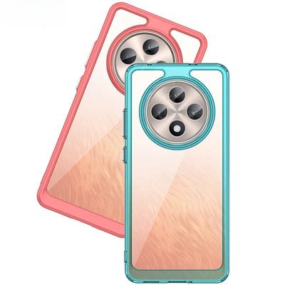 Transparent Case For Oppo Reno 12F Case Anti-knock Silicone Colorful Back Cover Oppo Reno 12F 5G Case For Oppo Reno12 F 12 FS