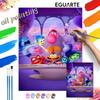 Inside Out Oil Painting Art Handmade Diy Painting Home Decoration Gift