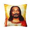 Rapper Music Snoop Dogg Cushion Cover X Cm Polyester Velvet Throw Pillow Case For Sofa Car Decoration Bedding Pillowslip