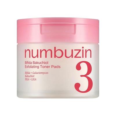 Nr. 3 Bifida Bakuchiol Peeling-Toner-Pads 190ml 70 Stück