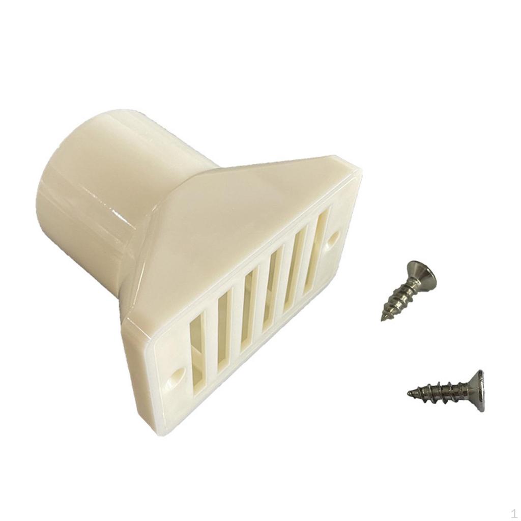 Swimming Pool Water Overflow Outlet Drain Fittings Outdoor with 2 Screws Floor