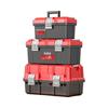 Three-Layer Foldable Plastic Toolbox for Car-Mounted Storage and Multi-Functional Repairs