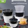 Hansheng Disposable PP Round Meal Prep Containers