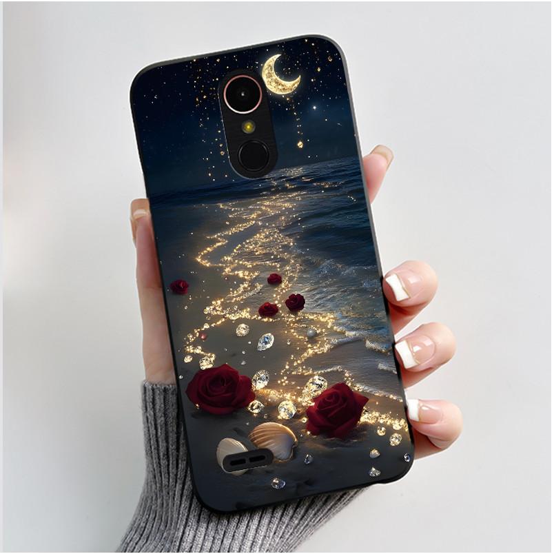 Case For LG K10 2017 M250N X400 Cute Love Rabbit Cartoon Soft TPU Silicone Ultra Thin Slim Back Cover For LG K10 2018 Phone Case