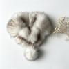 Keep Warm Plush Scarf Coldproof Neck Wrap Soft Neck Warmer  Winter