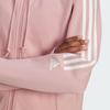 adidas Striped Quick-Dry Sports Fitness Jacket for Women - Purple and Pink