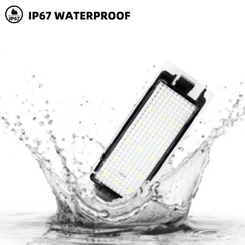 LED Car License Number Plate Light for Renault Megane 3 Clio Laguna 2 Megane 3 Twingo Master Vel Satis Lamp Car Products