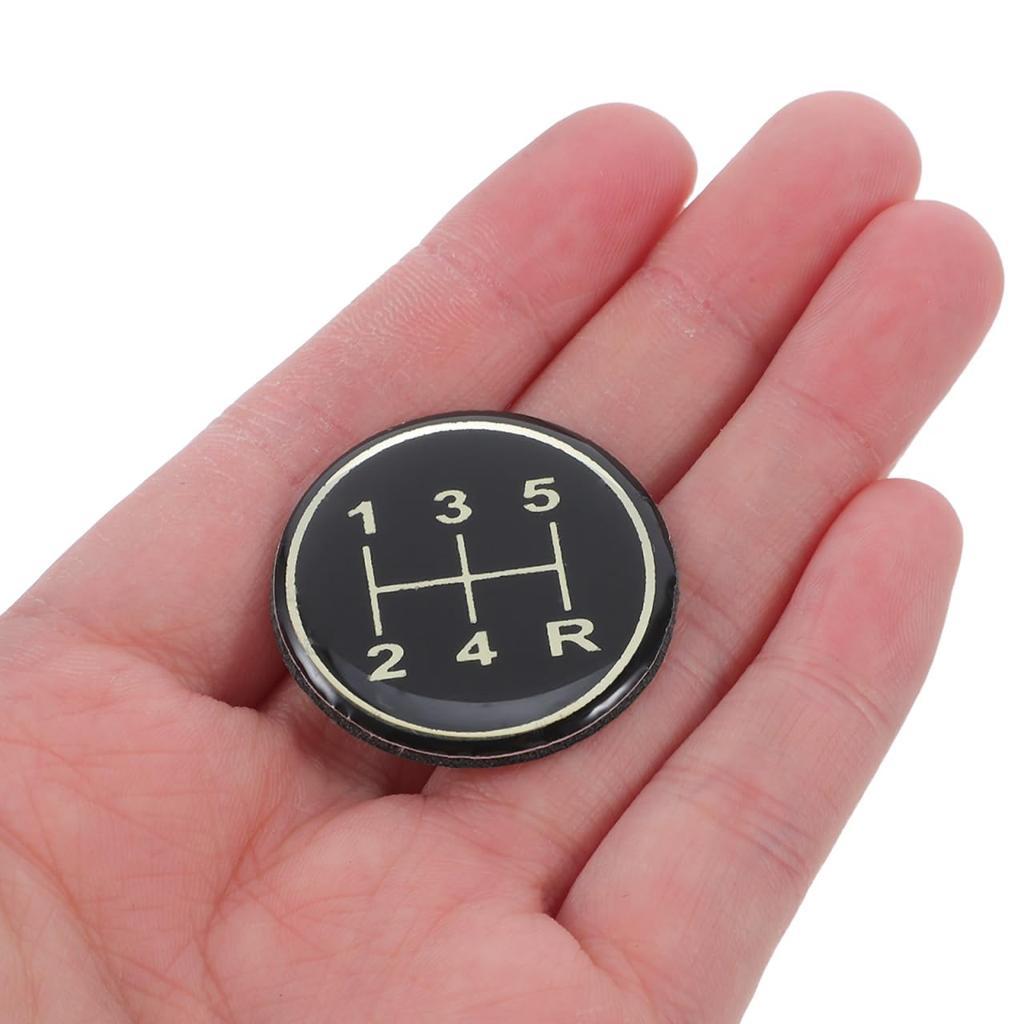 MAGICLULU Sticker Car Speed Knob Sticker Gear Shift Sticker