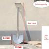 Integrated 304 Stainless Steel Pointed Shovel