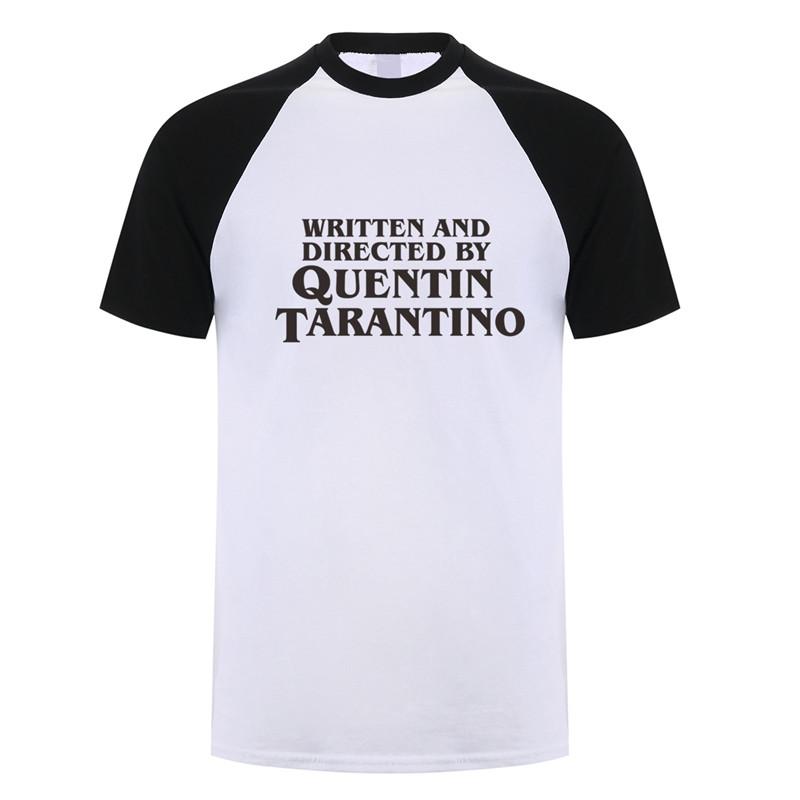 Written And Directed By Quentin Tarantino T Shirt Unisex Unisex T Shirts Summer Fashion Short Sleeve Unisexunisex Tshirt Oz418