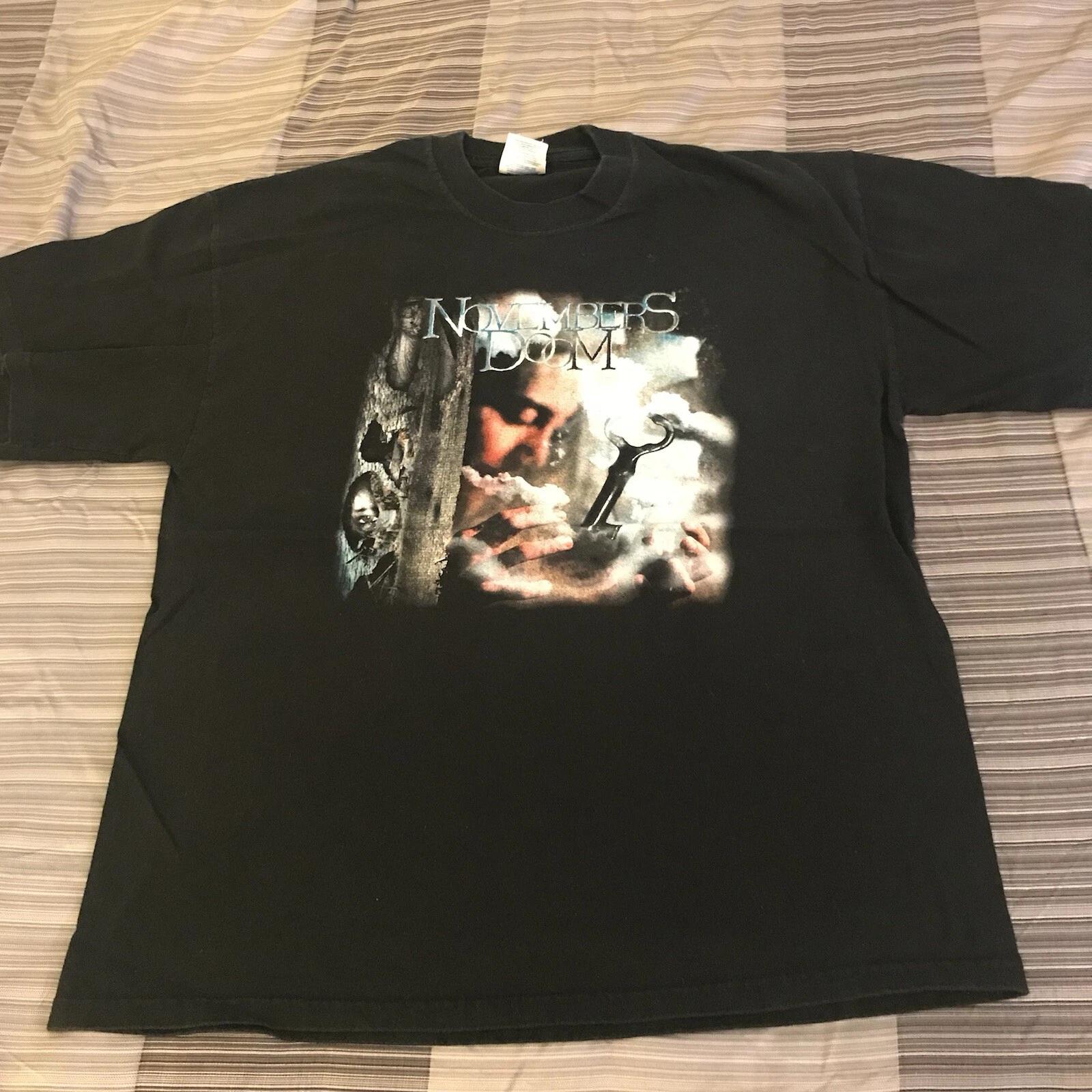 NOVEMBERS DOOM Key Shirt XL, Azarath, The Chasm, Inquisition, Urgehal, Urfaust S