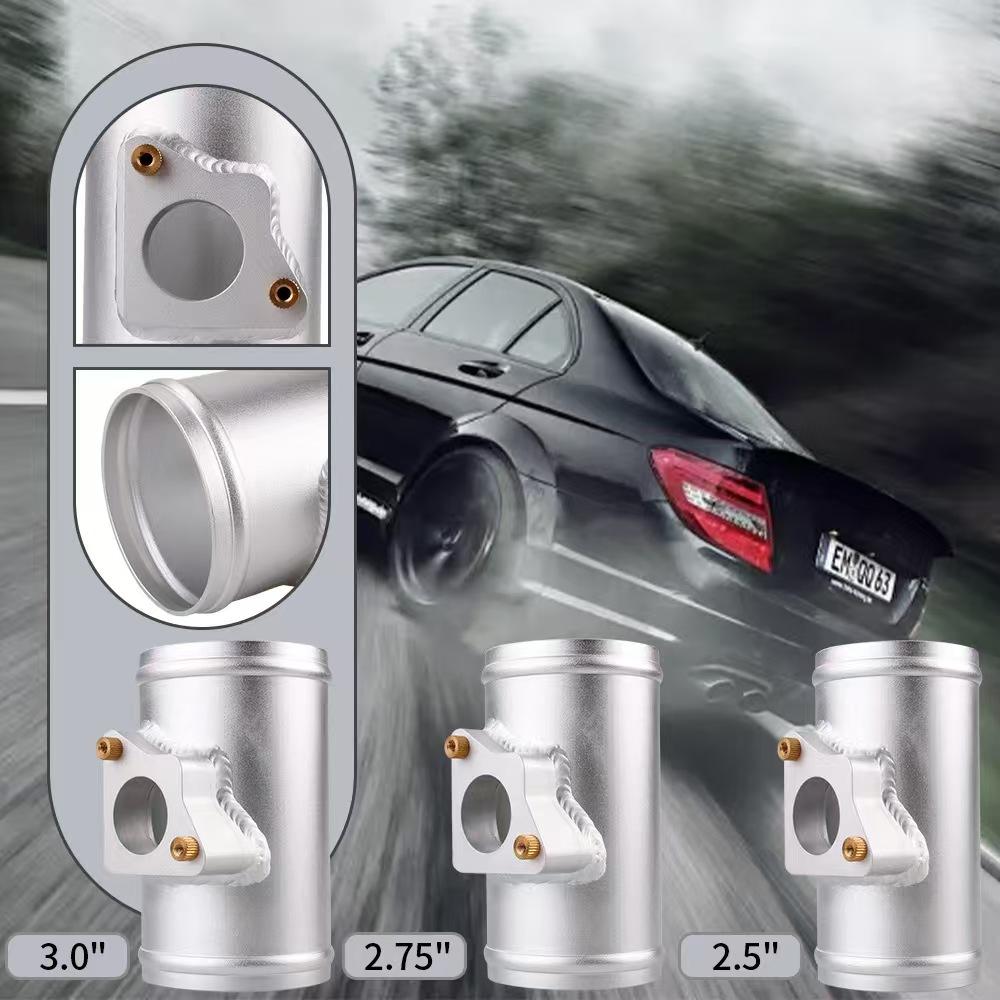 Automobile intake sensor flange base of air flow meter applicable to Honda Toyota Subaru Mazda 63 mm 70 mm 76 mm.