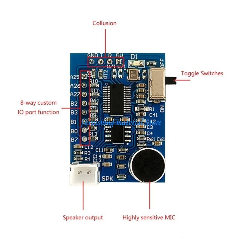 Y5GD Professional Voice Recognition Module Speech Recognition Module I/O Port