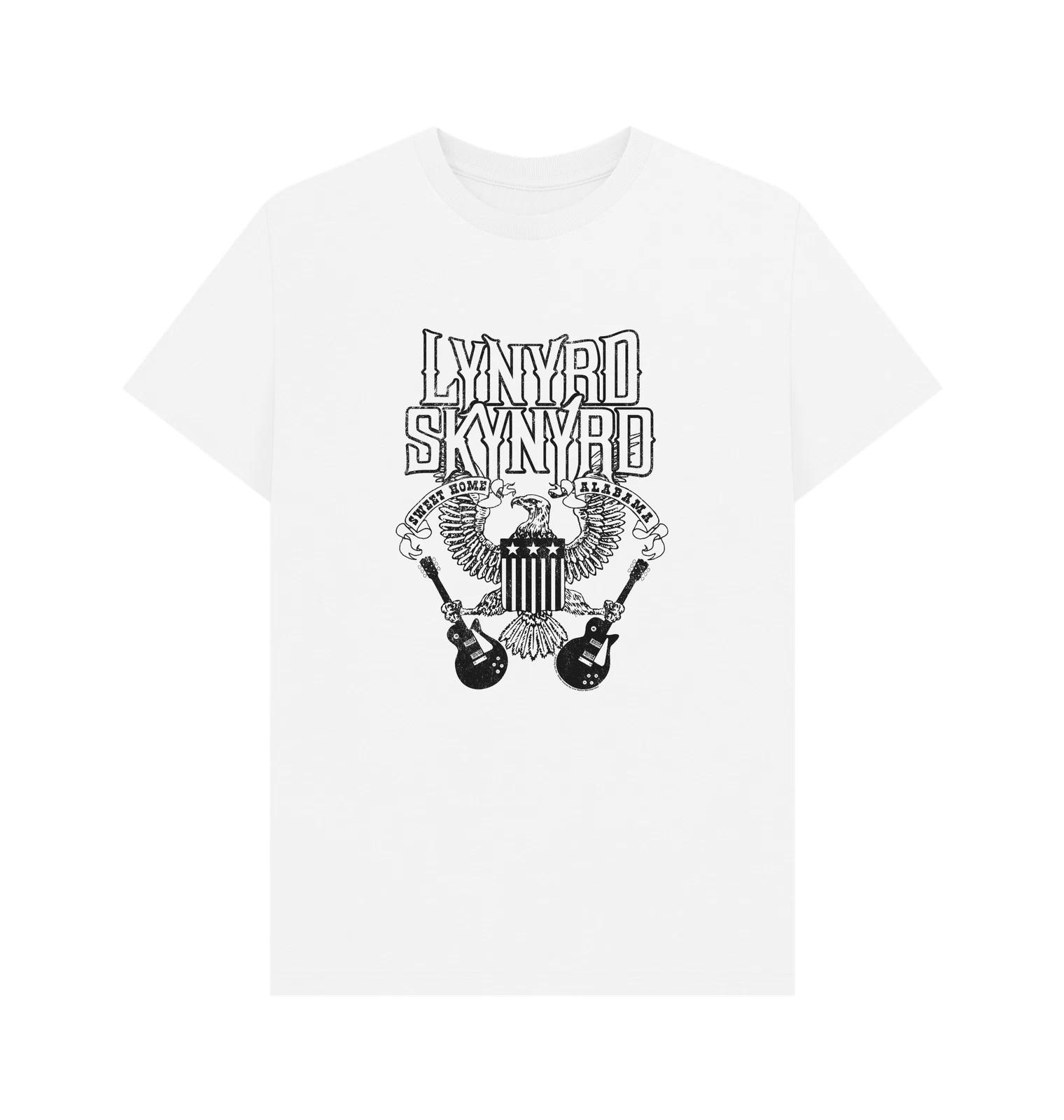 PREMIUM OFFICIAL Lynyrd Skynyrd Lynyrd Skynyrd Sweet Home Alabama White T-Shirt L