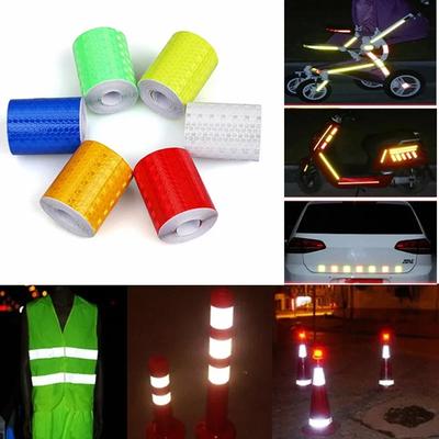 5cmx3m Reflective Tape for Cars Trucks Motorcycles - Warning Light Reflector Safety Mark Strip Sticker Auto Protective