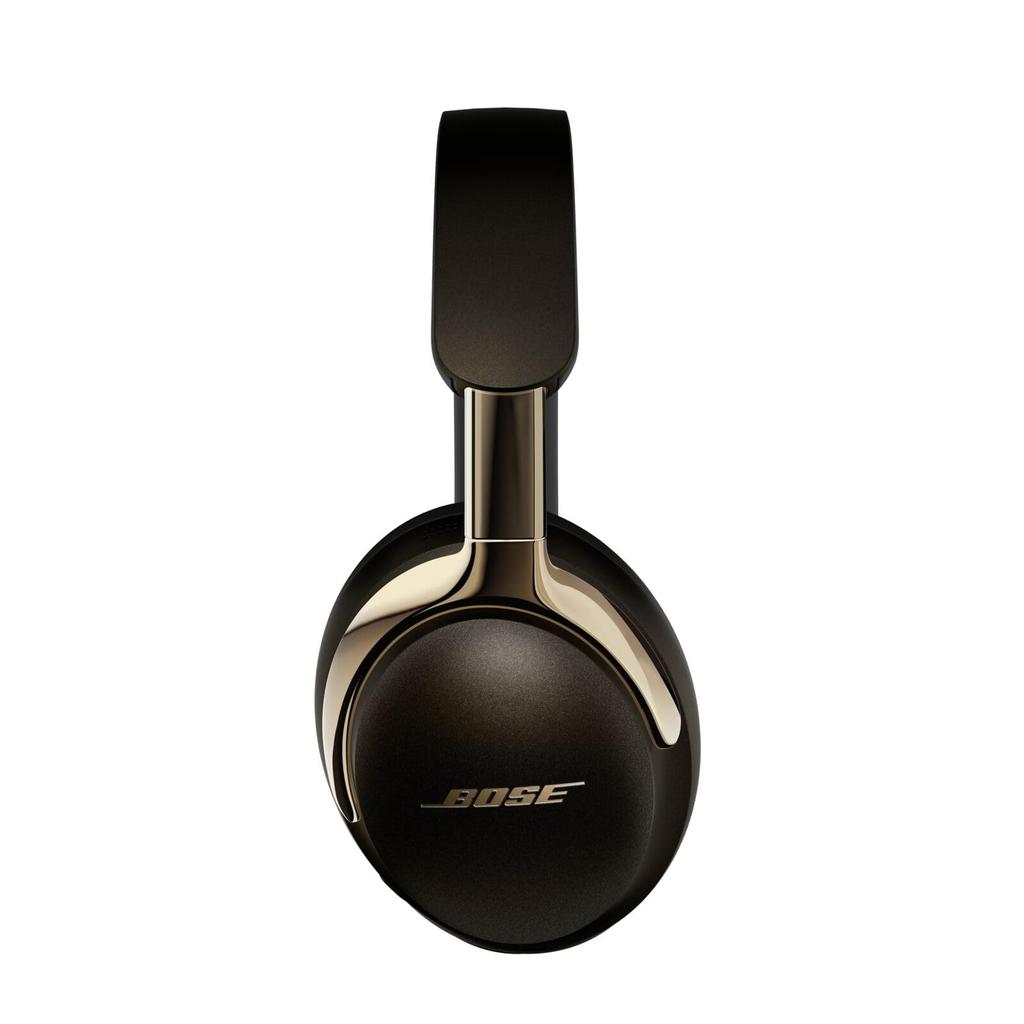 BOSE QuietComfort Ultra Słuchawki LE 2. Generacji Bezprzewodowe Nauszne Redukcja Szumów Bluetooth Mikrofon 30H Szybkie Ładowanie Pustynne Złoto