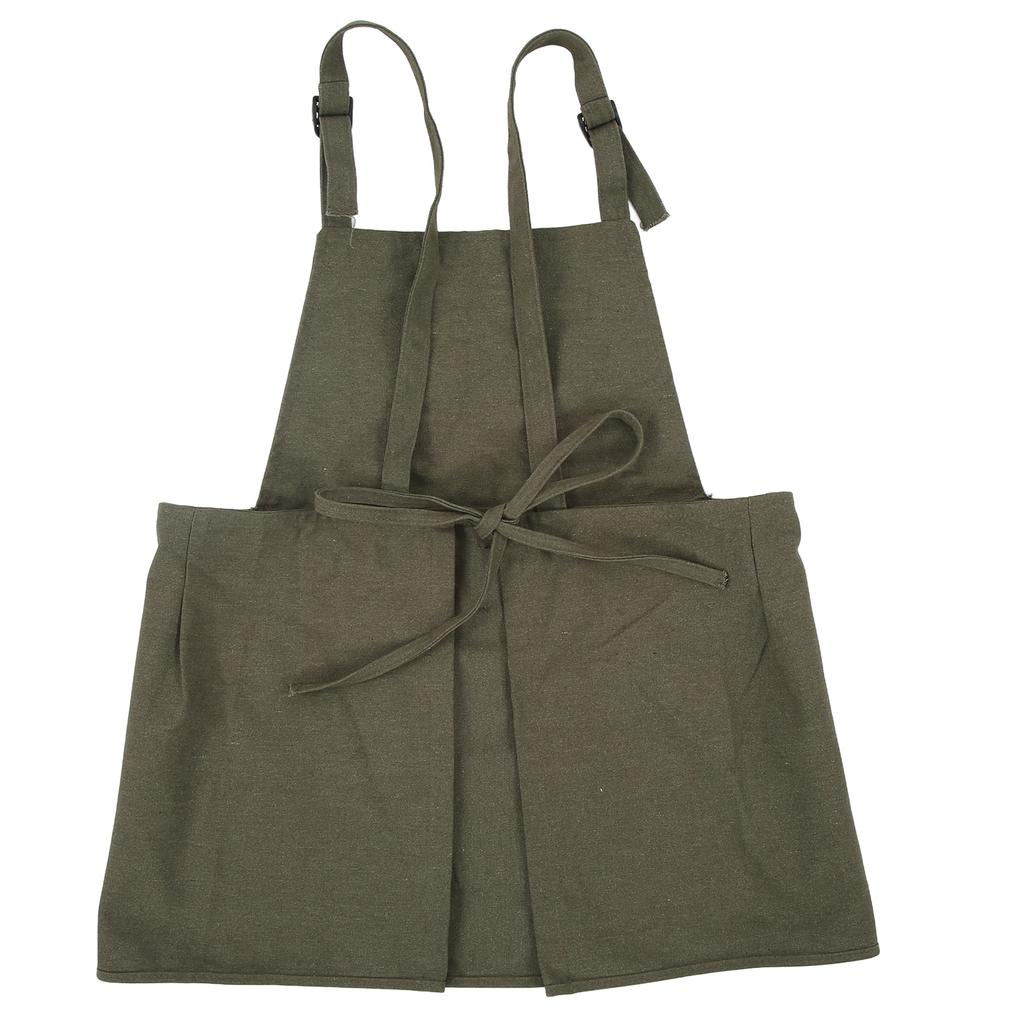 Work Apron Adjustable Linen Comfortable DIY Household Goods for Kitchen Restaurant Bar Shop