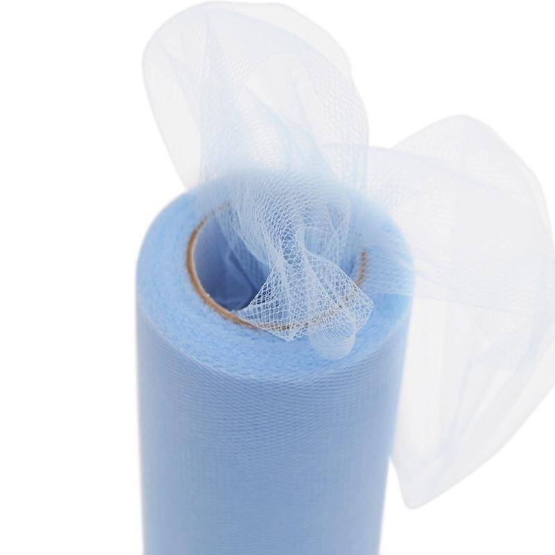 Tulle Roll 15cm 25Yards Roll Fabric Spool Tutu Party Baby Shower Birthday Gift Wrap Wedding Decoration Christmas Event Supplies