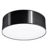 Round Ceiling Lamp, Black, Ø25, ARENA, 1xE27, 15W, SL.0127, Sollux Lighting