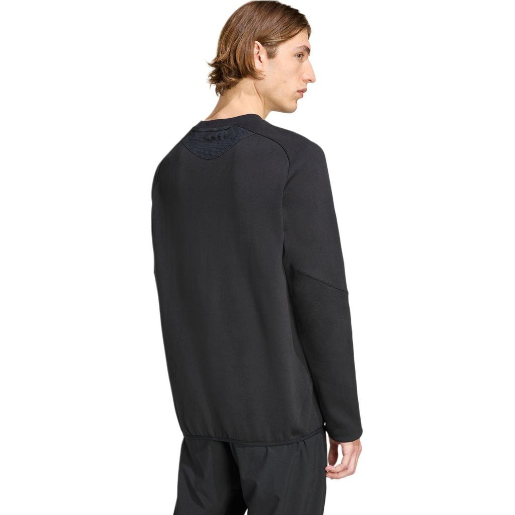 adidas Sweatshirts Men's Black Crew Neck Moderate JZ9328