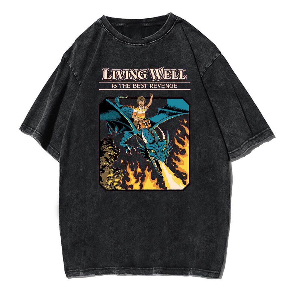 Sitzen Sie nicht zu nah T-Shirt Jahreszeiten T-Shirt Herren Damen Unisex Y2K T-Shirt Kleidung Oberteil Baumwolle Waschen Retro Shirts