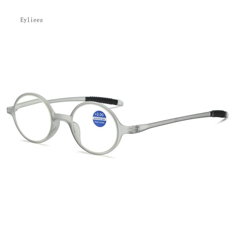 Classical Retro Round Frame Reading Glasses, Flexible Pocket Reader, Presbyopia Glasses, +1.0 To +3.5 Gafas De Lectura Hombre