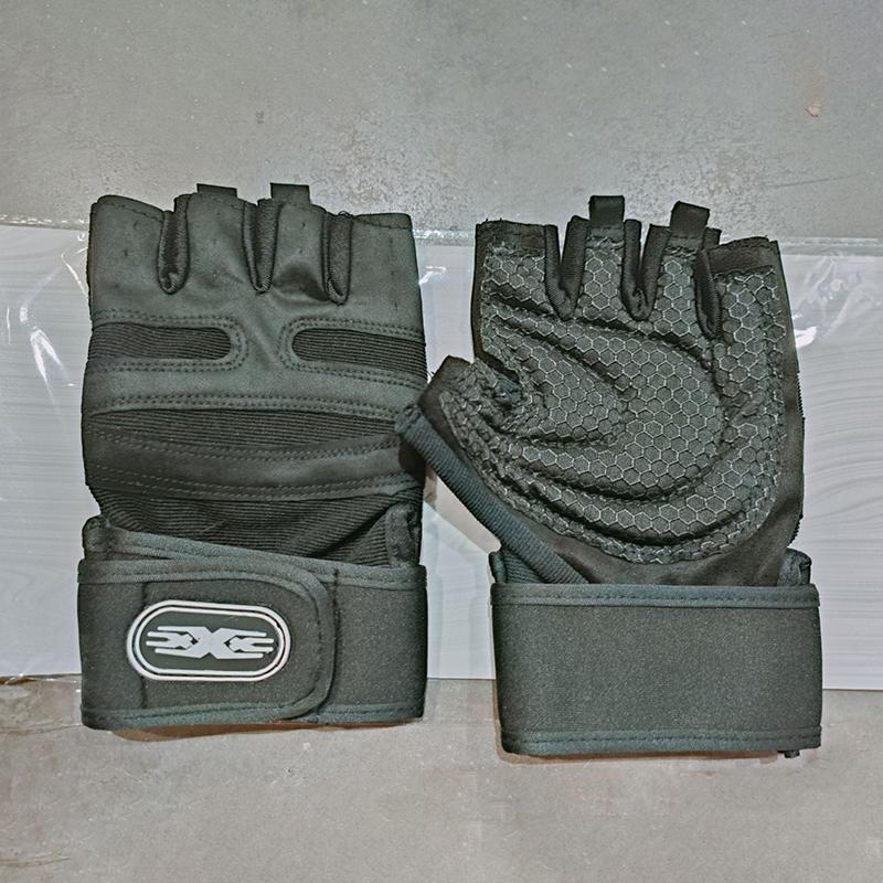 

Спортзал Фитнес Тяжелая атлетика Износостойкие перчатки для активного отдыха TMB Велосипед Велоспорт Перчатки с половиной пальцев Спортивная защита запястья