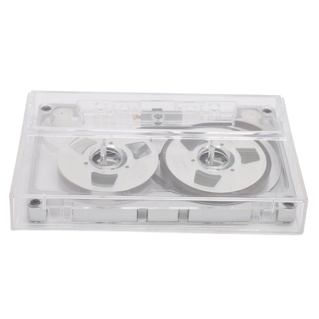 Reel To Reel Blank Sound Cassette Tape   Homemade 55 Minutes Aluminum Empty Cassette Tape for Music Recording