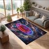 AC Mailand Bedruckter Flanell Teppich Rutschfest Weicher Polyester Boden Teppich Indoor Dekor Matte für Schlafzimmer Wohnzimmer Sofa Spielzimmer Heimdekoration