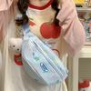 Cute women's messenger bag design sense niche shoulder small backpack high value sports chest bag waist bag women