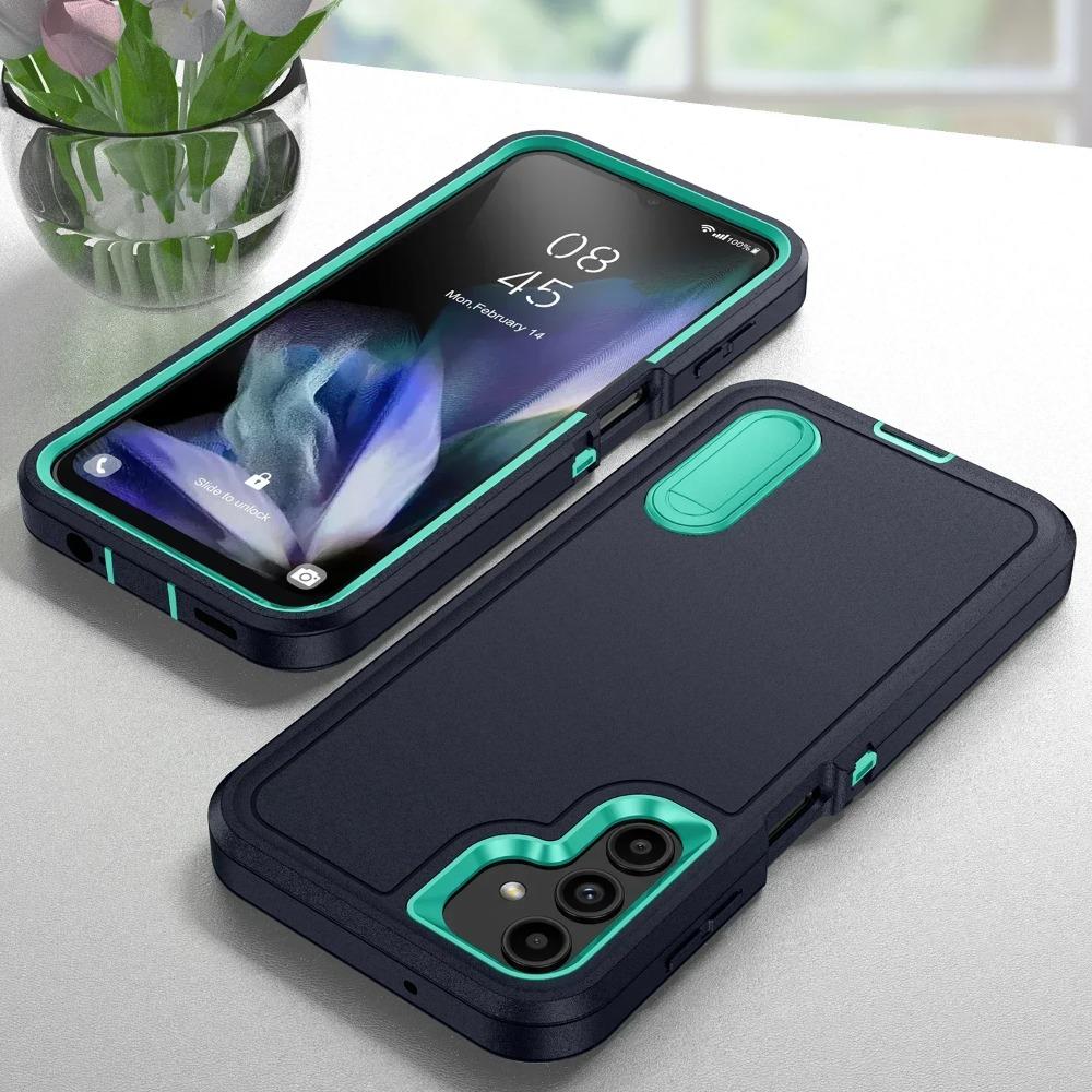Heavy Duty Protection OTT Armor Defender Case For Samsung Galaxy A17 A07 A56 A36 A26 A16 A06 A15 A54 5G Anti-fingerprint Cover