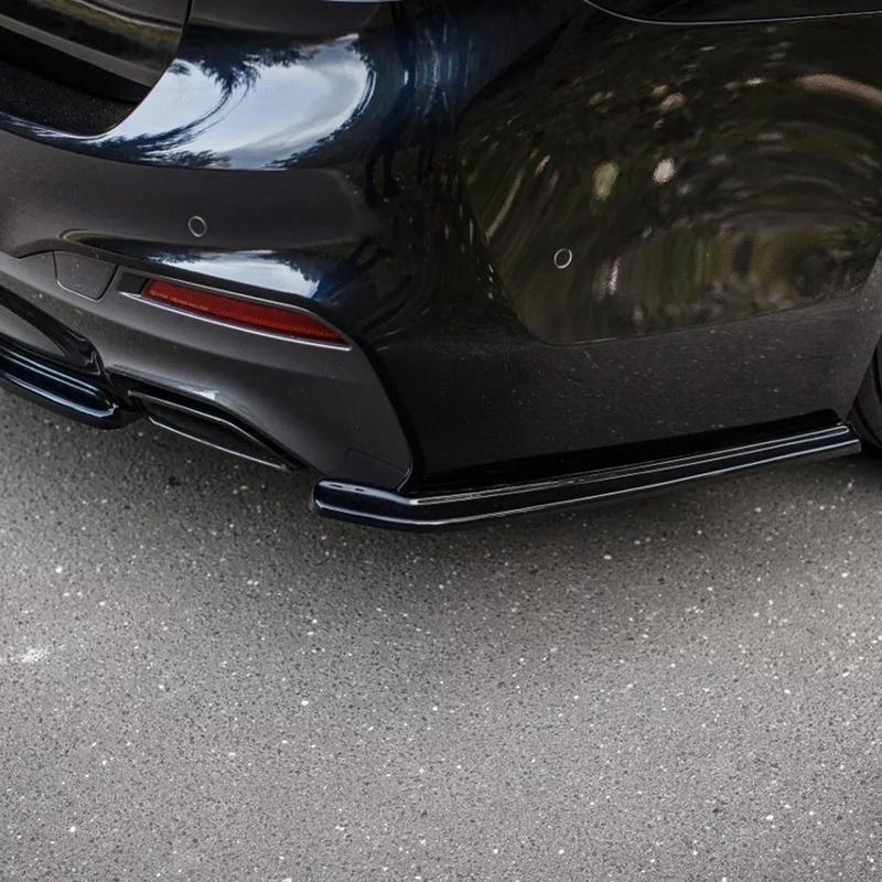 For BMW 5 Series G30 G31 M Sport 17 22 Rear Bumper Splitters Flaps Pair Made from ABS for Reliable Performance