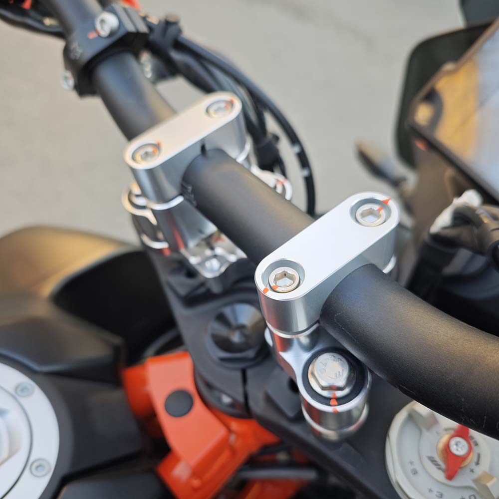 For KTM 390 790 1090 1190 1290 Adventure S T R Accessories Handlebar Riser Mount Clamp Heightening Handle Bar Stabilizer Damping