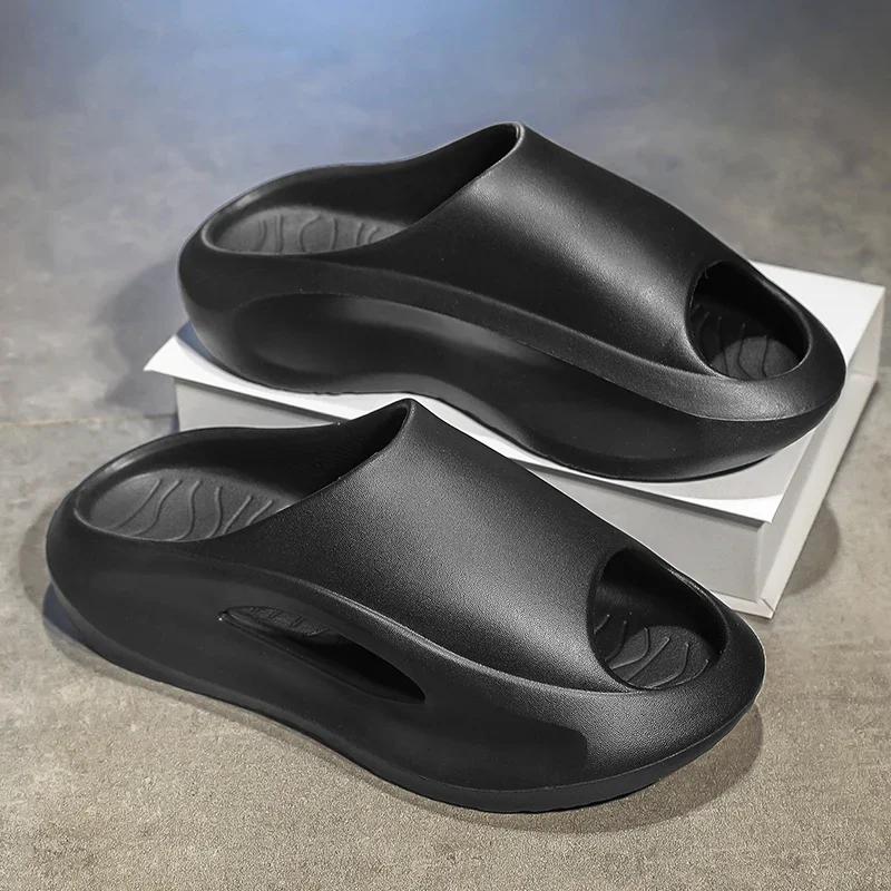 Fashion Men Slippers Summer EVA Soft-soled Platform Slides Unisex Sneaker Sandals Casual Beach Shoes Women Indoor Outdoor Big Size