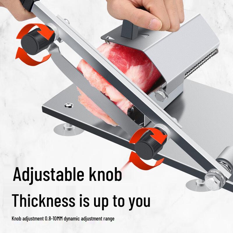 ZISIZ Multifunktions-Lebensmittelschneider aus Edelstahl