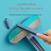 Dual-Sided Screen & Glass Cleaner: No-Wash Window Brush and Scraper for Dry/Wet Use