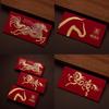 New Year Red Envelope Pack With Gold Foil For Spring Festival Gift Giving