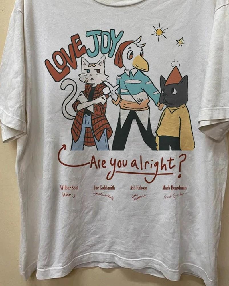 

Lovejoy band Lovejoy Tour T-shirt white Short sleeve All Sizes BL1617 4XL