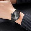 Fashion Men's Two Pin Half Belt Watch Casual and Minimalist Men's Quartz Watch