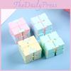 Creative Finger Rubik's Cube For Relieving Stress And Developing Skills Plastic Material Unlimited Possibilities Characters)