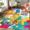 1Pc Humor Rug Office Carpet Indoor Outdoor Doormat Nonslip Soft Living Room Christmas Halloween Gift D922682