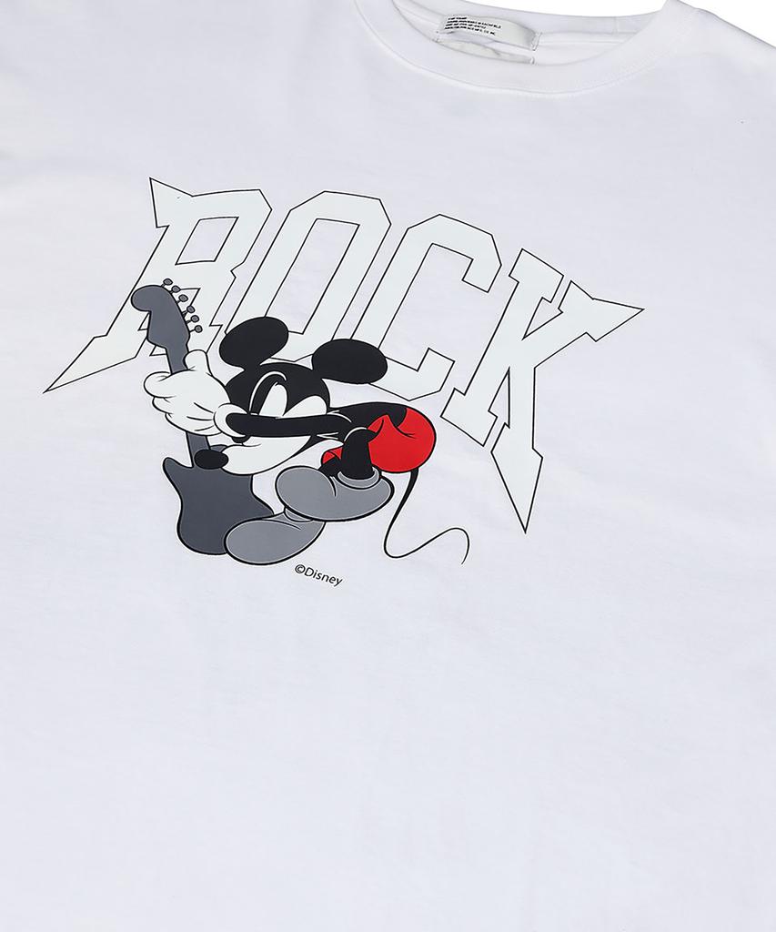 SOUNDSLIFE Mickey Rock T-Shirt White