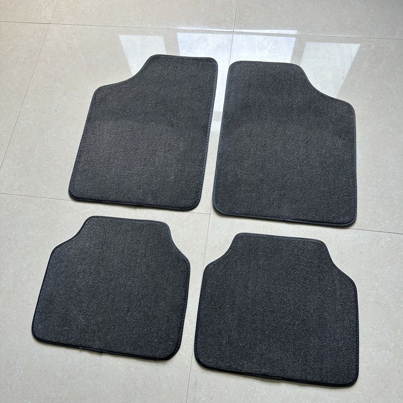 Suede Car Foot Mat Universal Foot Pad Non Slip Waterproof Floor Mat Velvet Foot Mat Easy To Clean Car Seat Cover
