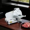 Commercial Meat Slicer, 320W Electric Deli Slicer Machine with 250 mm Sharp Blade, Meat-Slicer with 450 RPM Slicing Speed, 0-10 mm Adjustable